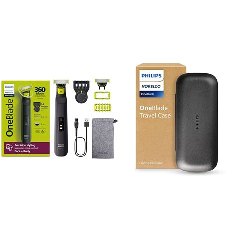 Norelco Philips OneBlade Pro Face+Body Travel Kit India | Ubuy
