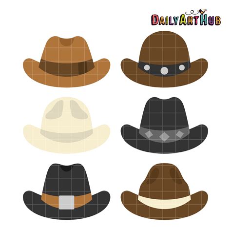 White Cowboy Hat Clip Art