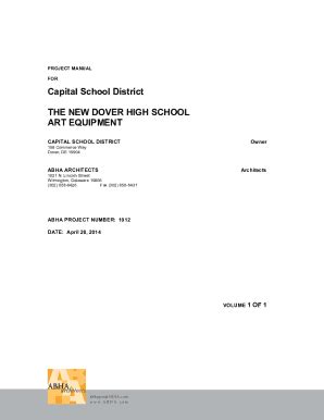 Fillable Online bidcondocs delaware Capital School District THE NEW ...