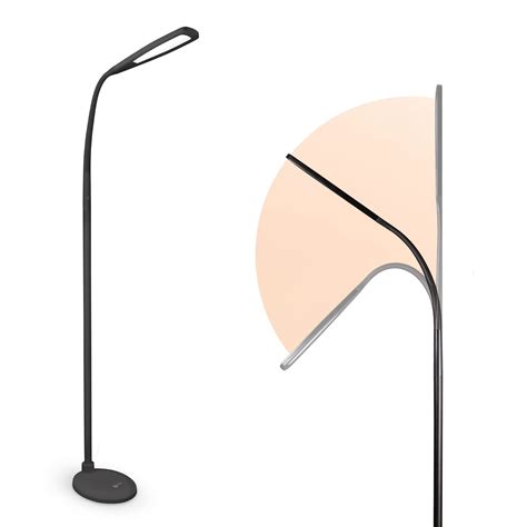 Ott-Lite OttLite Felix Adjustable Height LED Gooseneck Task Floor Lamp ...