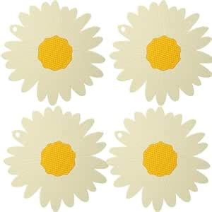 Buy BENCI Anti-Hot Silicone Trivet Mat, 7.5 Inch Daisy Flower Shape ...