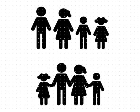 Family Stick Figures