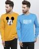 Buy Blue & Mustard Tshirts for Men by FRISKERS Online | Ajio.com