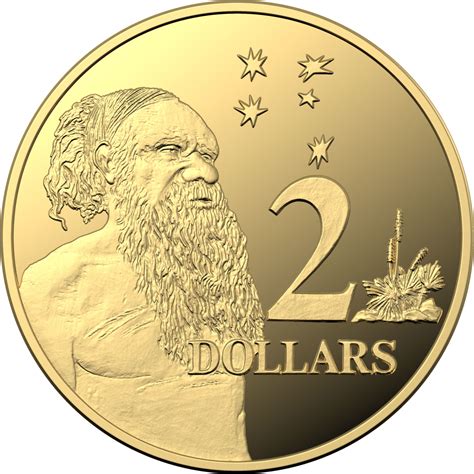 Two Dollars 2022 Aboriginal Elder, Coin from Australia - Online Coin Club