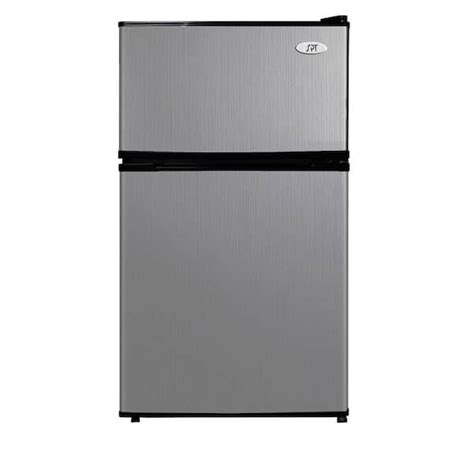 Buy 3.1 cu. ft. ENERGY STAR Double Door Mini Fridge in Stainless Steel ...