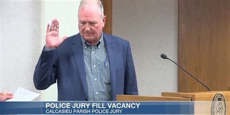 Calcasieu Parish Police Jury appoints interim juror for District 15