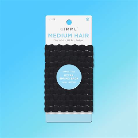 Extra Spring Back Hair Ties – GIMME Beauty