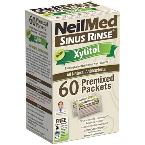 NeilMed Sinus Rinse Xylitol Refill Packets -- 60 Packets - Vitacost