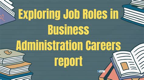 Business Administration Careers report ( 9 Top Tip
