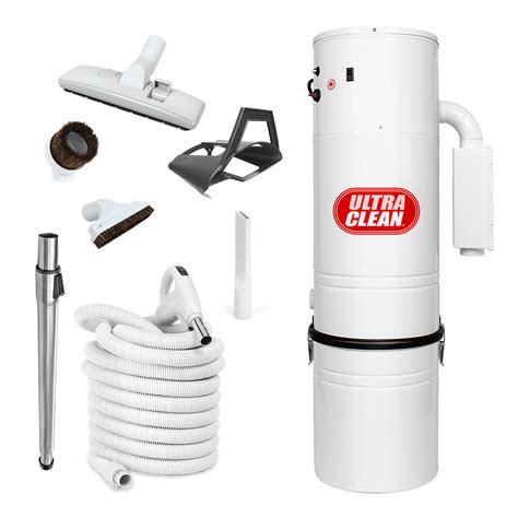 Ultra Clean Central Vacuum Package, Tangential Bypass Motor up to 7,500 ...