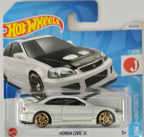 Hotwheels Honda Civic Si White - Etsy