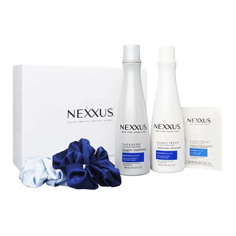 Nexxus Dry Hair Regimen Gift Set: Shampoo, Conditioner, Hair Mask - Therappe & Humectress Beauty ...