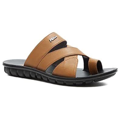 Buy ASIAN Men's 2715 Tan Formal Slippers UK-9 at Amazon.in
