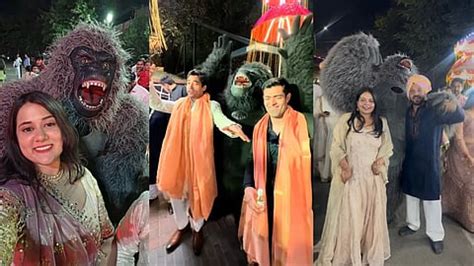 Gorilla, Labubu Mascots Enter the Indian Wedding Chat