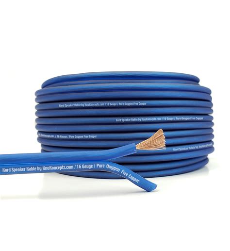 Knukonceptz Kord Ultra Flex 16 Gauge Speaker Wire – BladeICE