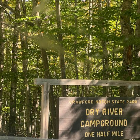 Dry River Campground — Crawford Notch State Park | Bartlett, New Hampshire
