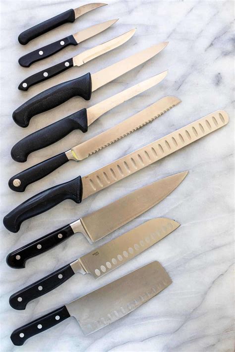 Types of Kitchen Knives and Their Uses - Jessica Gavin