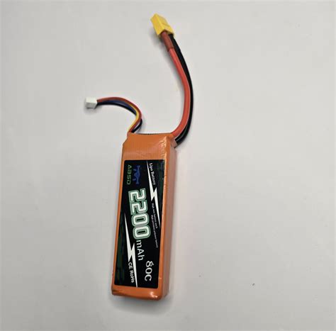 Lipo battery 2200mAh 80C – Aeronoma