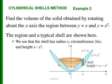 PPT - 6.3 Volumes by Cylindrical Shells PowerPoint Presentation, free ...