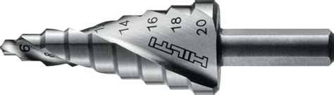 HSS Step drill bit - Metal, wood and other material drill bits - Hilti ...