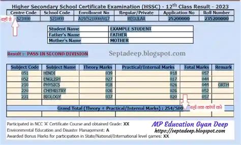 MP Board 10th & 12th Result Excel Sheet - आसानी से MP बोर्ड परीक्षाफल ...