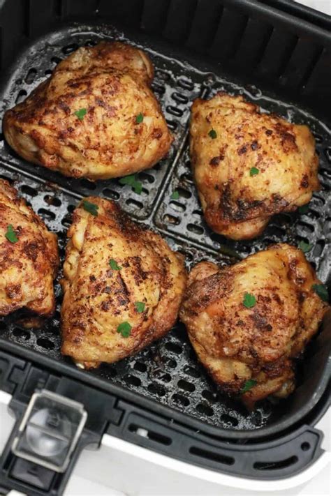 Cooking Time For Air Fried Chicken Thighs at Janine Coyne blog