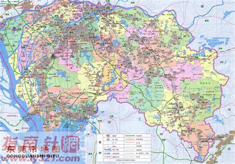 东莞全市地图