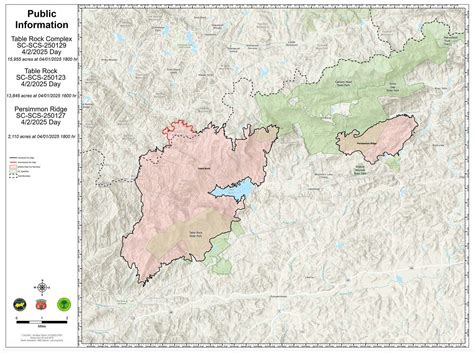 Major Progress Made In Containment Of Table Rock Fire - FITSNews