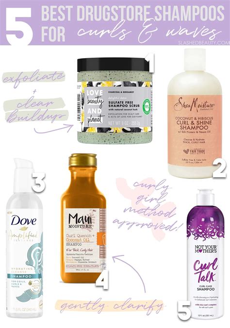 5 best drugstore shampoos for curly wavy hair – Artofit