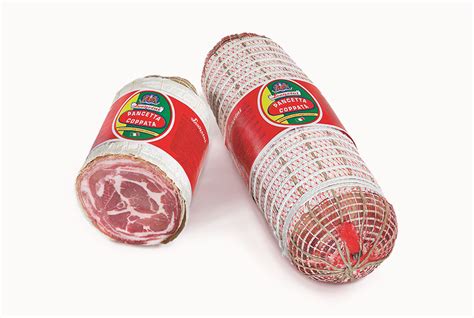 Pancetta Coppata Stagionata - Mezzo Pezzo, Peso Circa 2.5-2.6 Kg, Insaporita Con Sale, Pepe E Vino Cotto