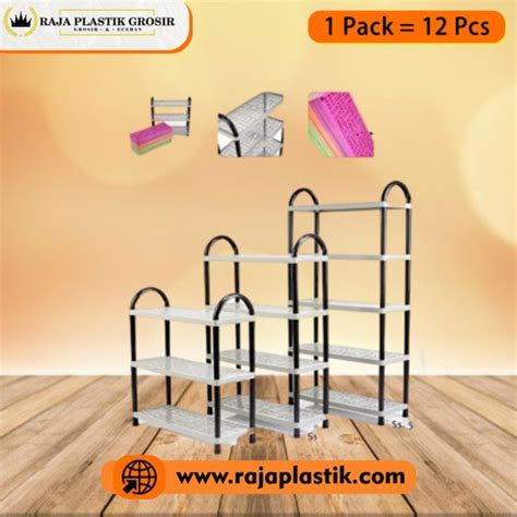 Rak Sepatu Lurus Ssn 5 Flo Jupe - RAJA PLASTIK GROSIR | Jual Produk ...