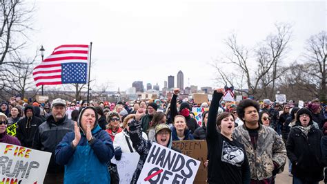 See Iowans join 'Hands off' anti-Trump protests in Des Moines