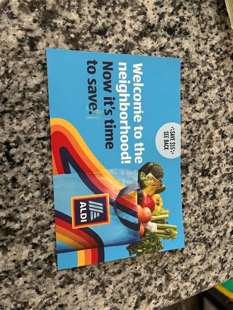 Mailed coupon : r/aldi