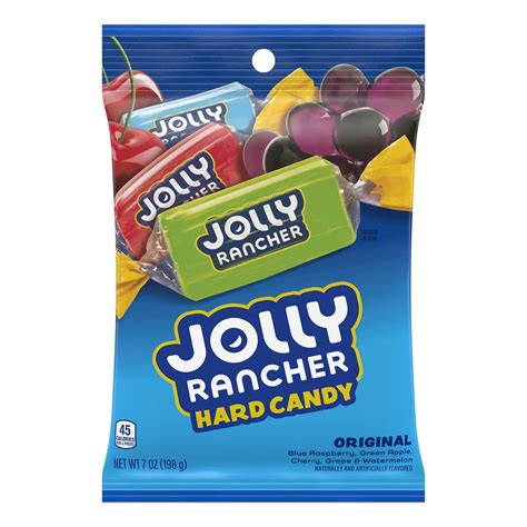 Jolly Rancher Original Fruit Flavored Hard Candy, Bag 7 oz - Walmart.com