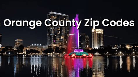 Orange County Zip Codes
