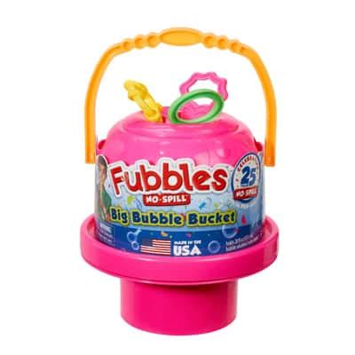 Little Kids® Fubbles® No-Spill® Big Bubble Bucket, Color: Pink | Michaels