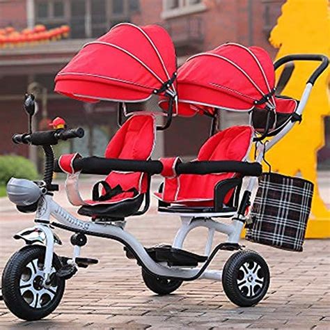 Buy Baby Trike Two-Seat Children's, High Carbon Steel 3-6 Years Old ...