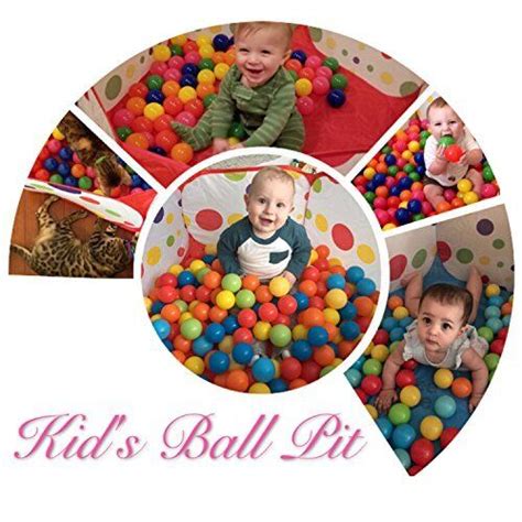 Buy Kids Ball Pit EocuSun Large Pop Up Toddler Ball Pits Tent for ...