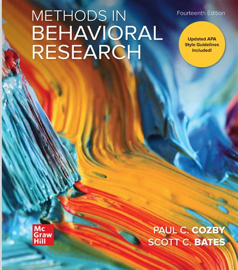 Loose Leaf for Methods in Behavioral Research | Inspire Uplift