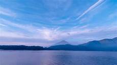 Sky 4k by Mt Fuji And Sky Early Morning From Lake Kawaguchi 4k Sky 4k