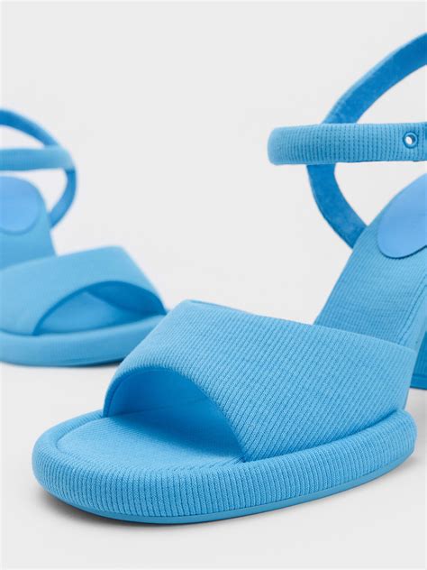 Blue Sandals for Women | Shop Online | CHARLES & KEITH LK