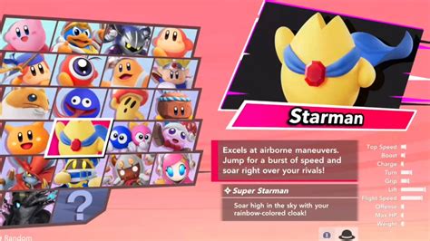 How to Unlock Starman - Kirby Air Riders Guide - IGN