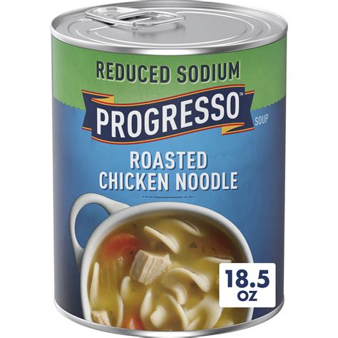 Progresso Low Sodium and Hearty Healthy Roasted Chicken Noodle Soup, 19 ...