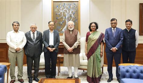Prime Minister meets delegation of the 16th Finance Commission led by ...