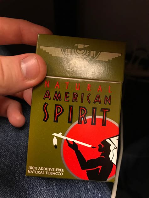American Spirit Menthol Color
