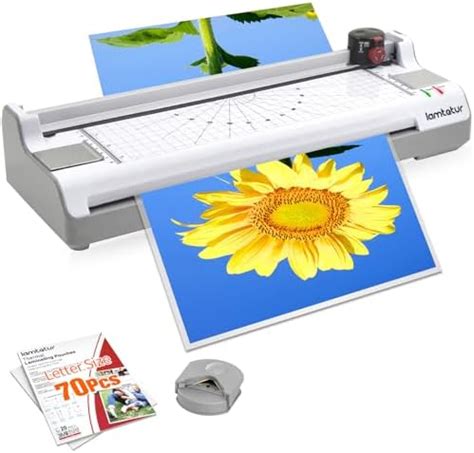 Laminator Machine 11X17 with 70Letter Size Laminating Sheets for A3/A4 ...