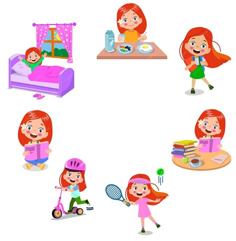 Daily Routine Activities 的图像结果