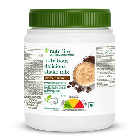 Weight Management Nutritious Delicious Shake Mix Coffee Flavor