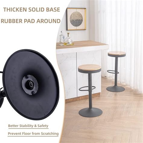 Kidol & Shellder Bar Stools Set of 2 Adjustable India | Ubuy