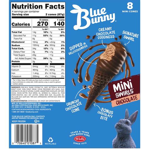 Blue Bunny Chocolate Cone